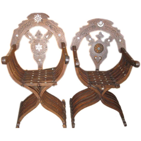 1920's Morrocan Wedding Chairs