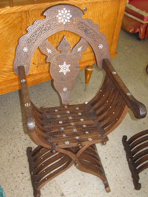 1920's Morrocan Wedding Chairs 1