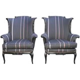 Pair of Paul Smith upholsted arm chairs