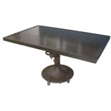 Black Industrial Table