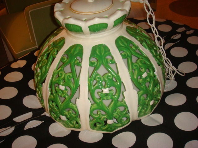 Mid Century  Palm Beach Light Fixture