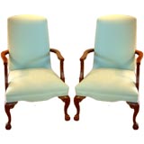 Pair of Tiffany Blue Hotel Chairs