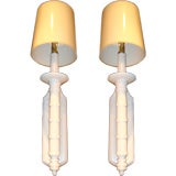 Pair of Tall Old Palm Beach Sconces