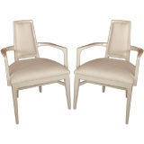 Pair of Super Sixties  Stylish Skeletal Chairs