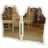 Vintage Pair of Mid Century Italian Mirrors