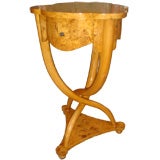 Burled Maple  Stylish Side Table