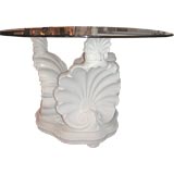 Mid Century Triple Shell Table