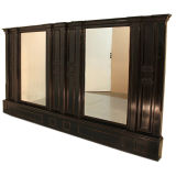 Antique A Late 19th Century Ballet School Mirror