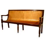 A faux copper seat Great Western Railway bench (three available)