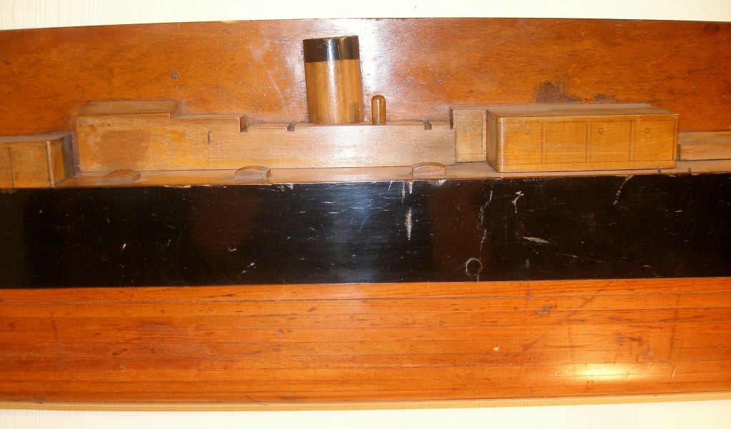 British A  shipbuilders model of a packet ship over 7ft long