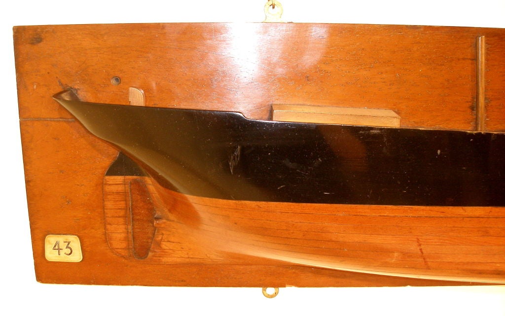 19th Century A  shipbuilders model of a packet ship over 7ft long