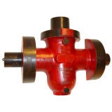 Antique One from a collection of several wooden valve patterns c1920