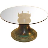 A Whiskey Still copper head  dining table