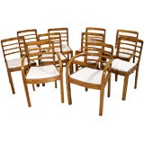 A set of 10 Heals chairs by Ambrose Heal