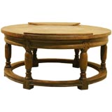 Used An Edwin Lutyens round kitchen worktable or centre table