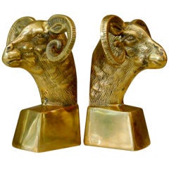 Rams Head Book Ends