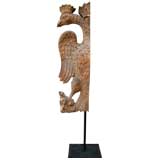 Large Beautifully Carved Crowned Eagle Architectural Element