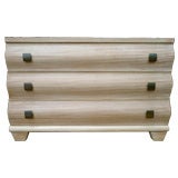 Large Serpentine Bleached Commode