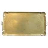 Extremely Large Brass Tray