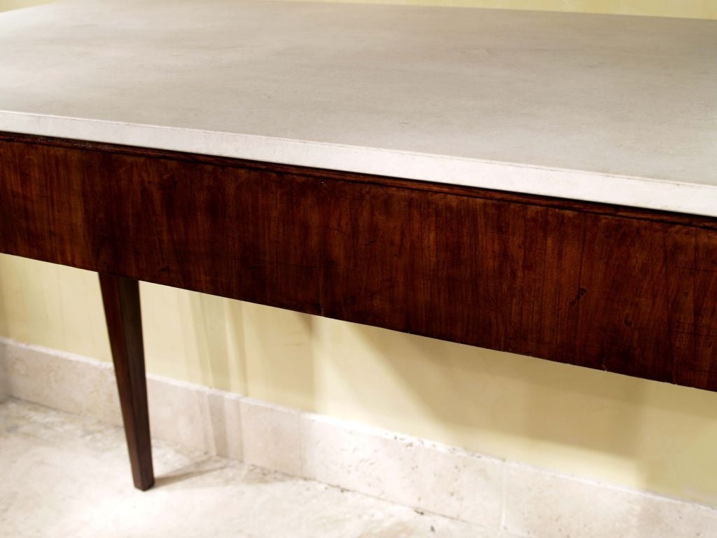 A louis XV1 style console table