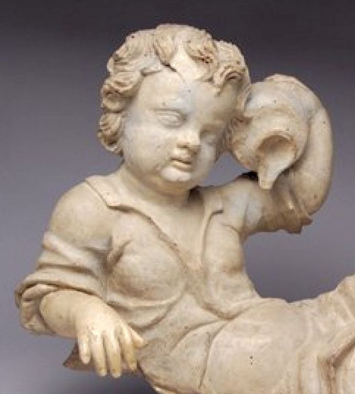 1020 Pair of Italian Putti