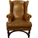 1139 A 19th century French wing chair