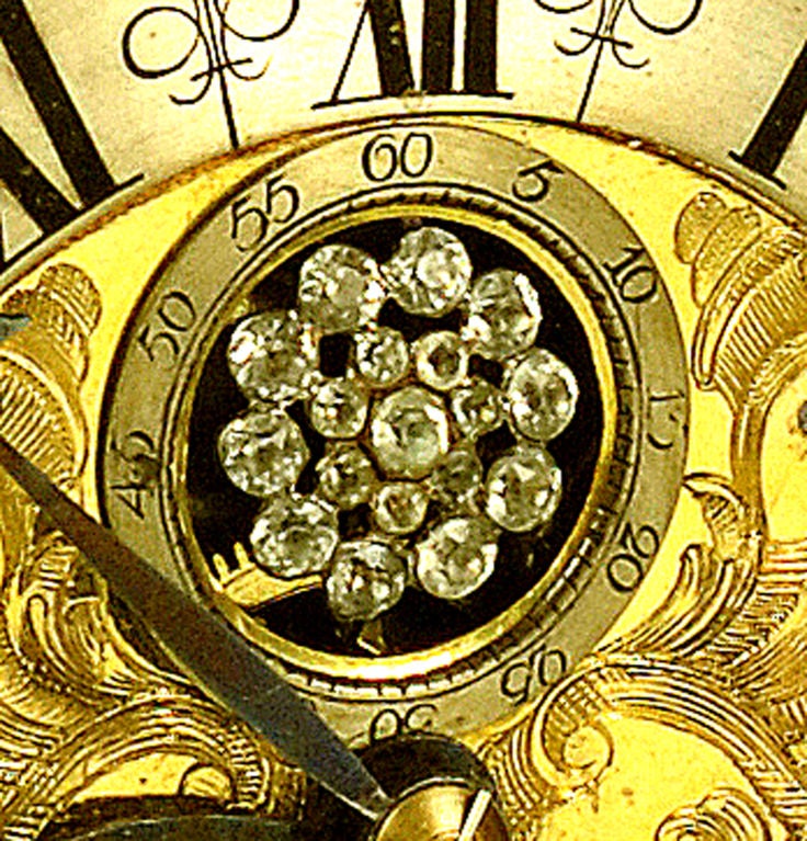 Rare South German Pendulum Clock Signed 