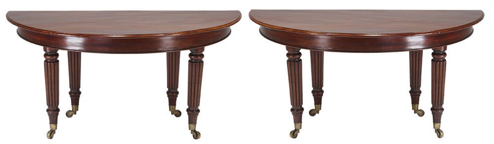 English Regency Mahogany Extending Dining Table, c1815, Manner of Gillows of Lancaster