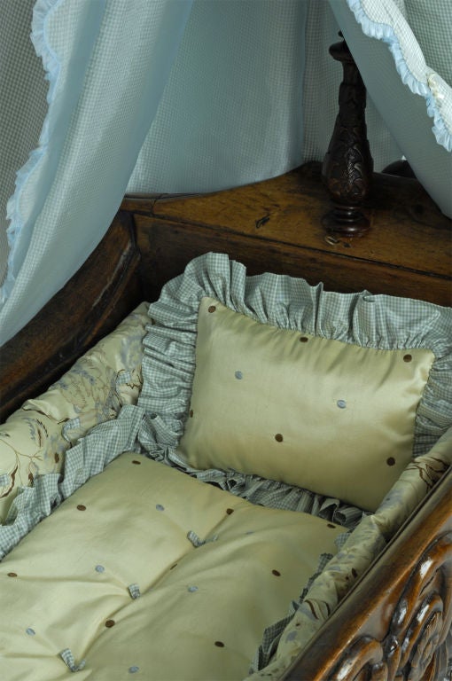 18th Century and Earlier ANTIQUE CRADLE