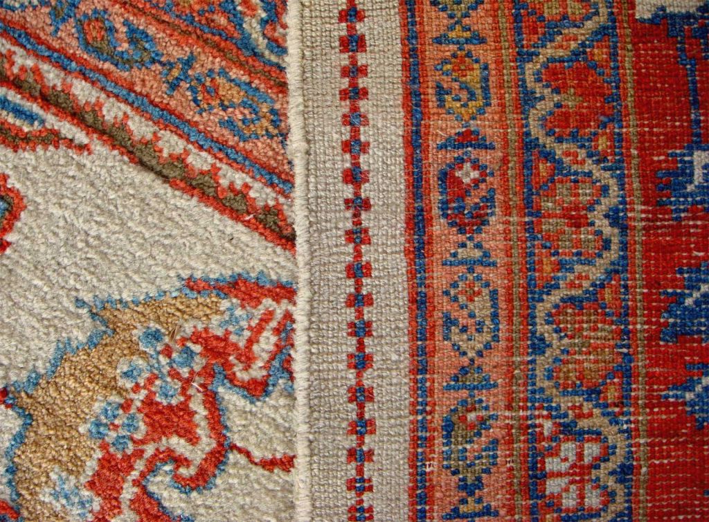 IMPORTANT ZIEGLER SULTANABAD RUG, LAST QUARTER 19TH CENTURY In Excellent Condition In valatie, NY