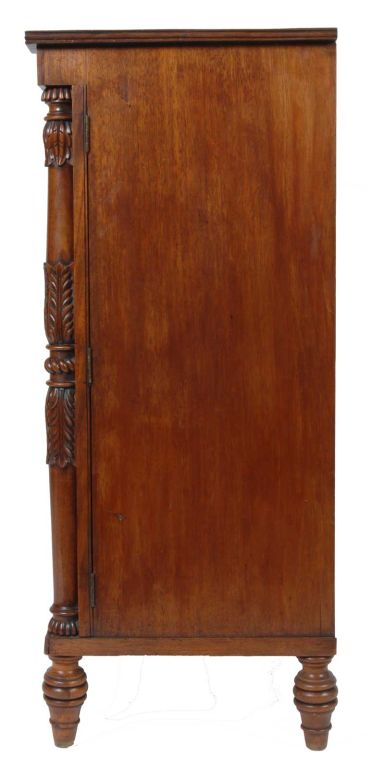Regency Crotch Mahogany Two-Door Cabinet, circa 1810 2