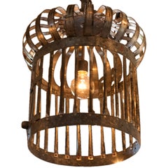 Vintage birdcage lantern