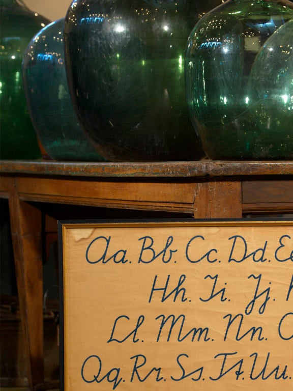 Belgian alphabet chart 2