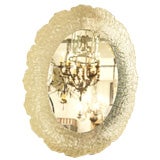 1960
s Italian molded plastic mirror