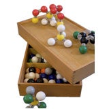 Two boxes of German molecular models in original boxes