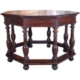 Antique Italian Octagonal Table