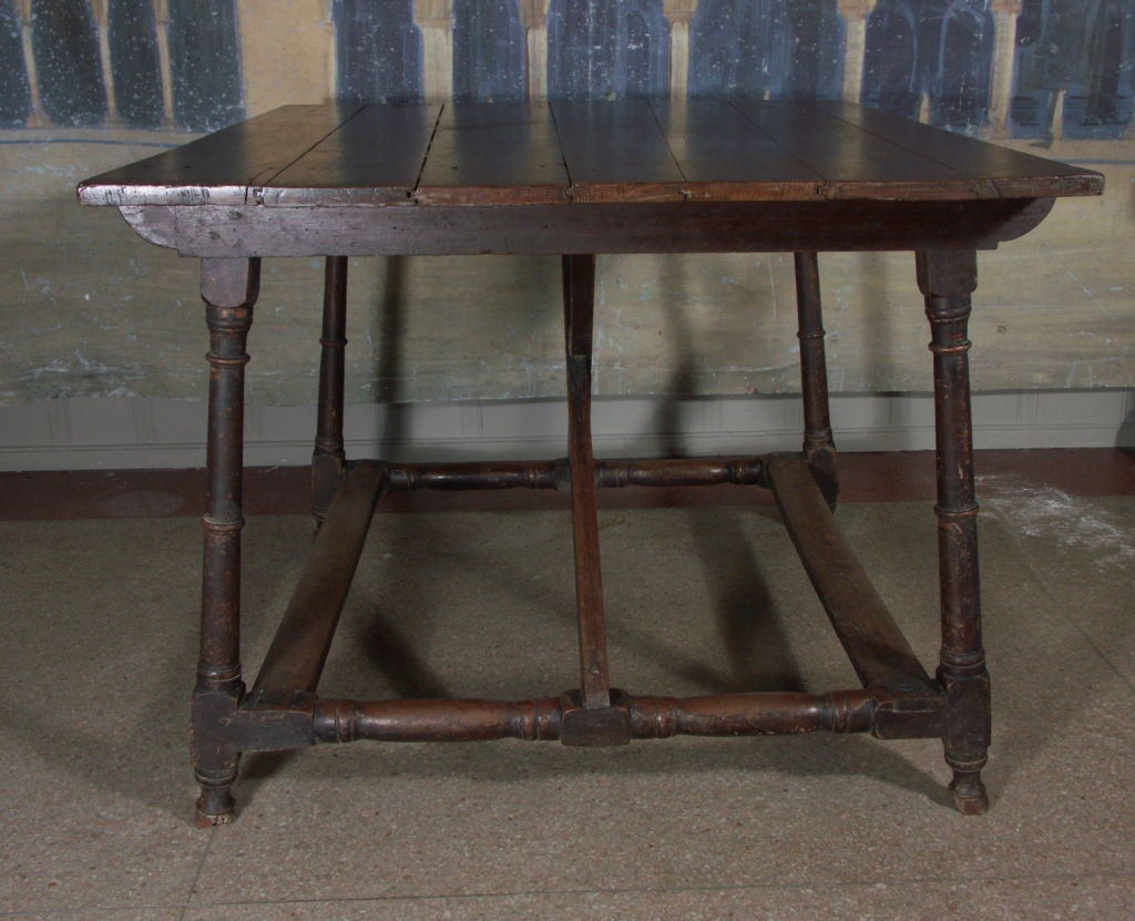 French Cross "X" Stretcher Table