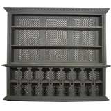 Antique Italian Lattice Cabinet