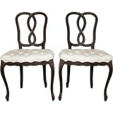 Pair of Venetian Side Chairs