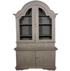 19th Century Painted Swedish Cabinet