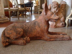 Terracotta French Dog