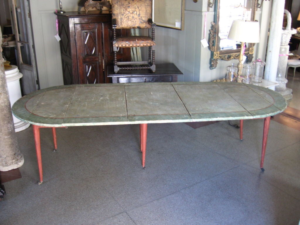 19th Century Louis XVI Dining Table For Sale