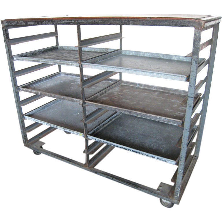 Vintage Bakery Cart