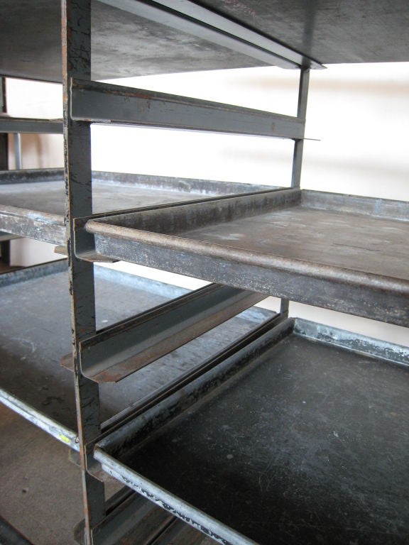 Steel Vintage Bakery Cart