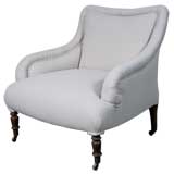 Pair of 19th century club chairs