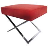 vintage X base stool