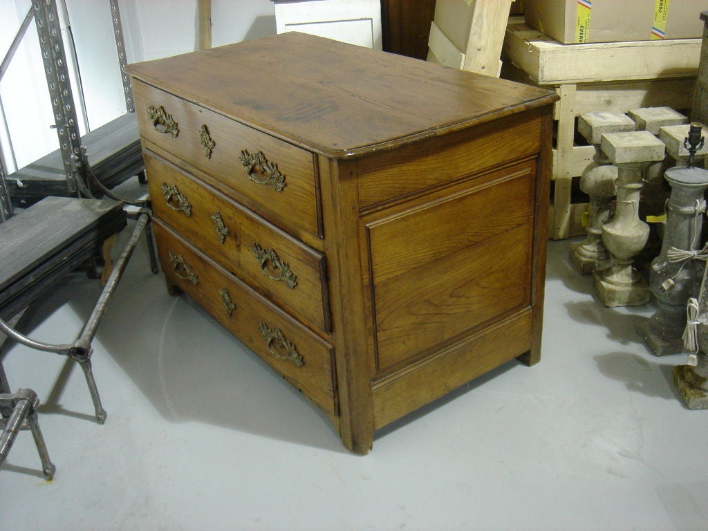 French Provincial Elmwood Commode