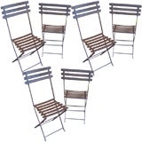 Set of 6 Garden or Bistro Chairs