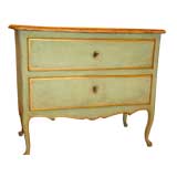 19th c. Painted Italian Commode