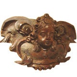 18th c. Carved Angel
